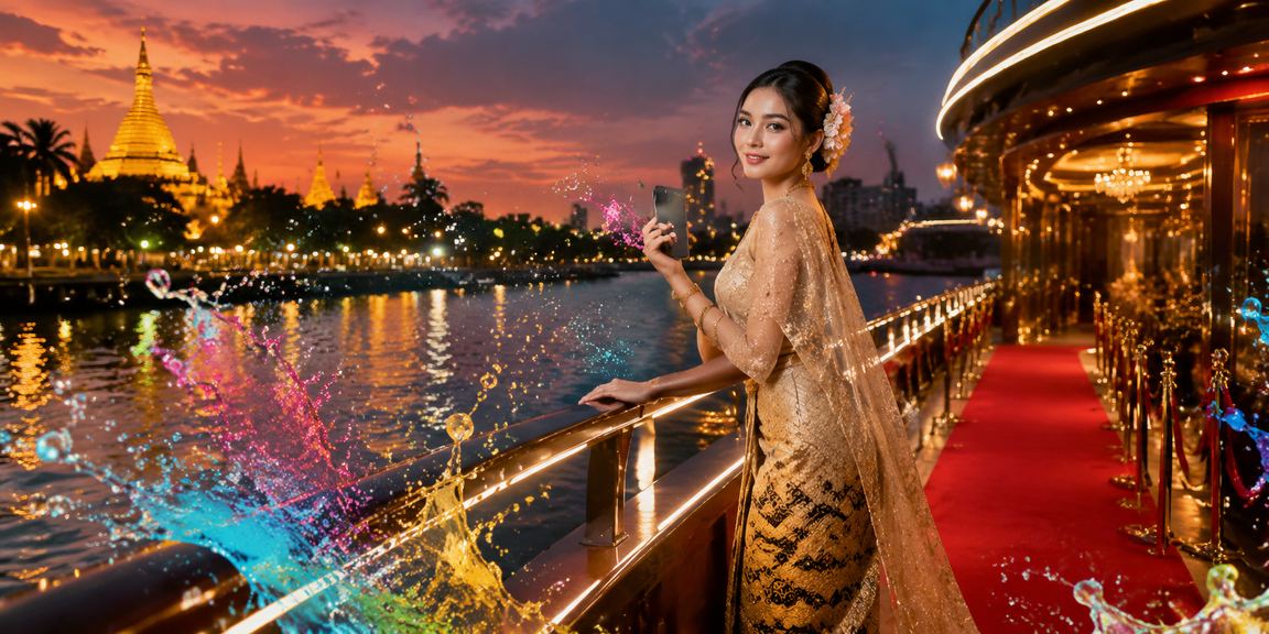 ရန်ကုန်မြစ်တွင် မိုဘိုင်း ကာစီနို အသုံးပြုခြင်း